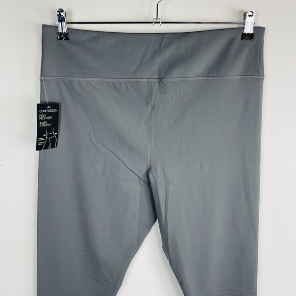 New INC International Concepts Womans 1X Set of 3 Compression Leggings Grey NWT - Picture 5 of 13